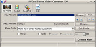 AVOne iPhone Video Converter screenshot